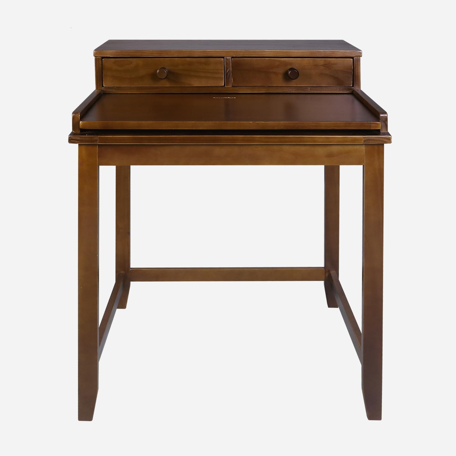 Office X Furniture - 중세풍 사무용 컴퓨터 책상, 상단 선반