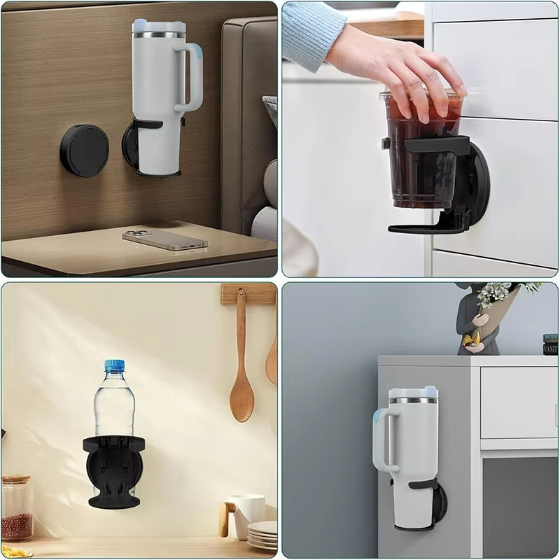 Wall Mounted Desk Fold - 접이식 컵홀더 사무실 책상 캐비닛 도어