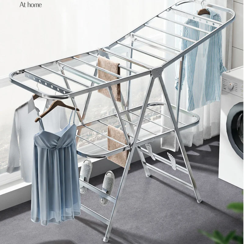 접이식 옷걸이 발코니 옷 건조대 가정용 이불 걸이 공간 - Coat Rack Standing 리뷰 및 가격