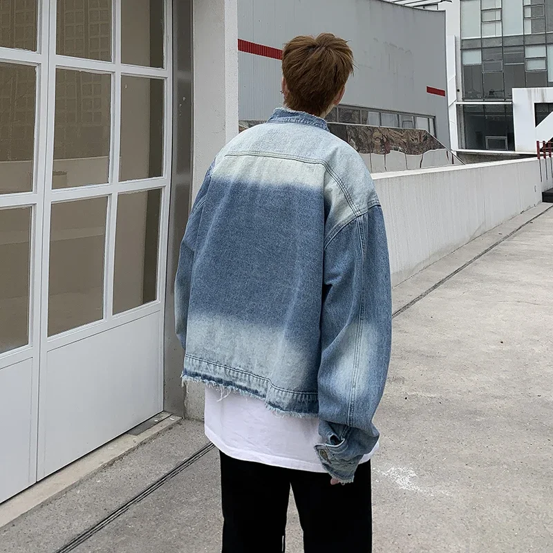 미국 레트로 힙합 로우 엣지 데님 재킷 남성 2026  - Coat Rack Standing 리뷰 및 가격