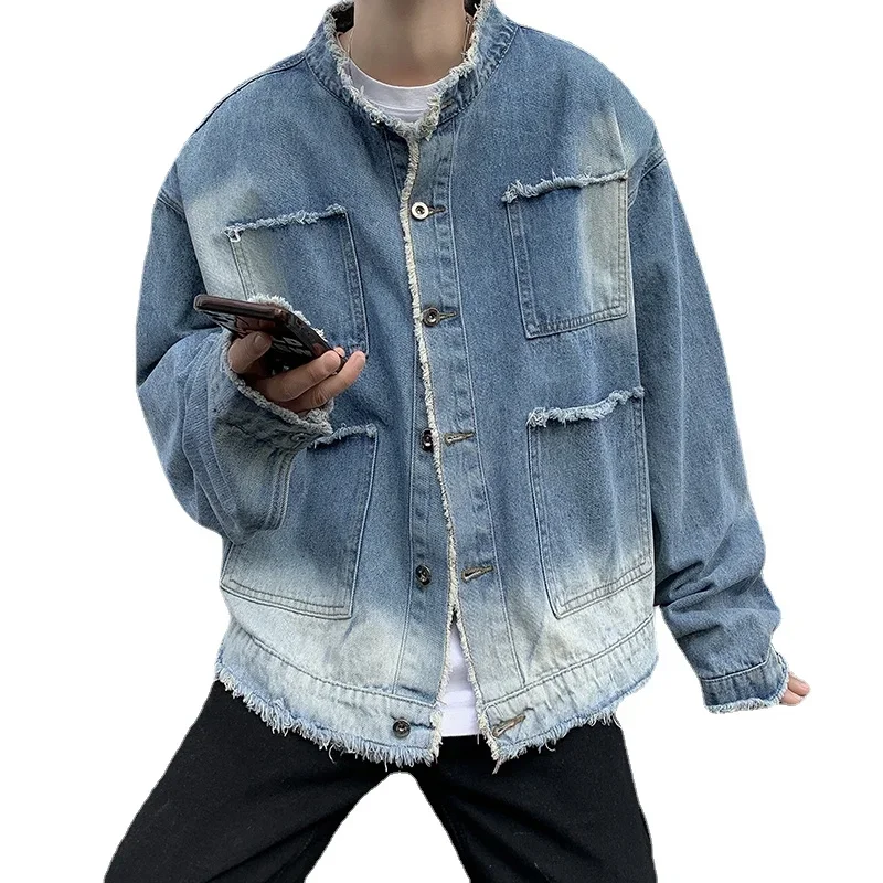 미국 레트로 힙합 로우 엣지 데님 재킷 남성 2026  - Coat Rack Standing 리뷰 및 가격