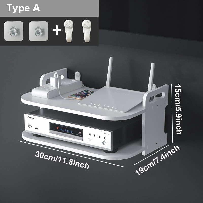 벽걸이형 라우터 케이블 정리 선반 통풍이 잘 되는 깔끔 - Wall Mounted Desk Fold 리뷰 및 가격