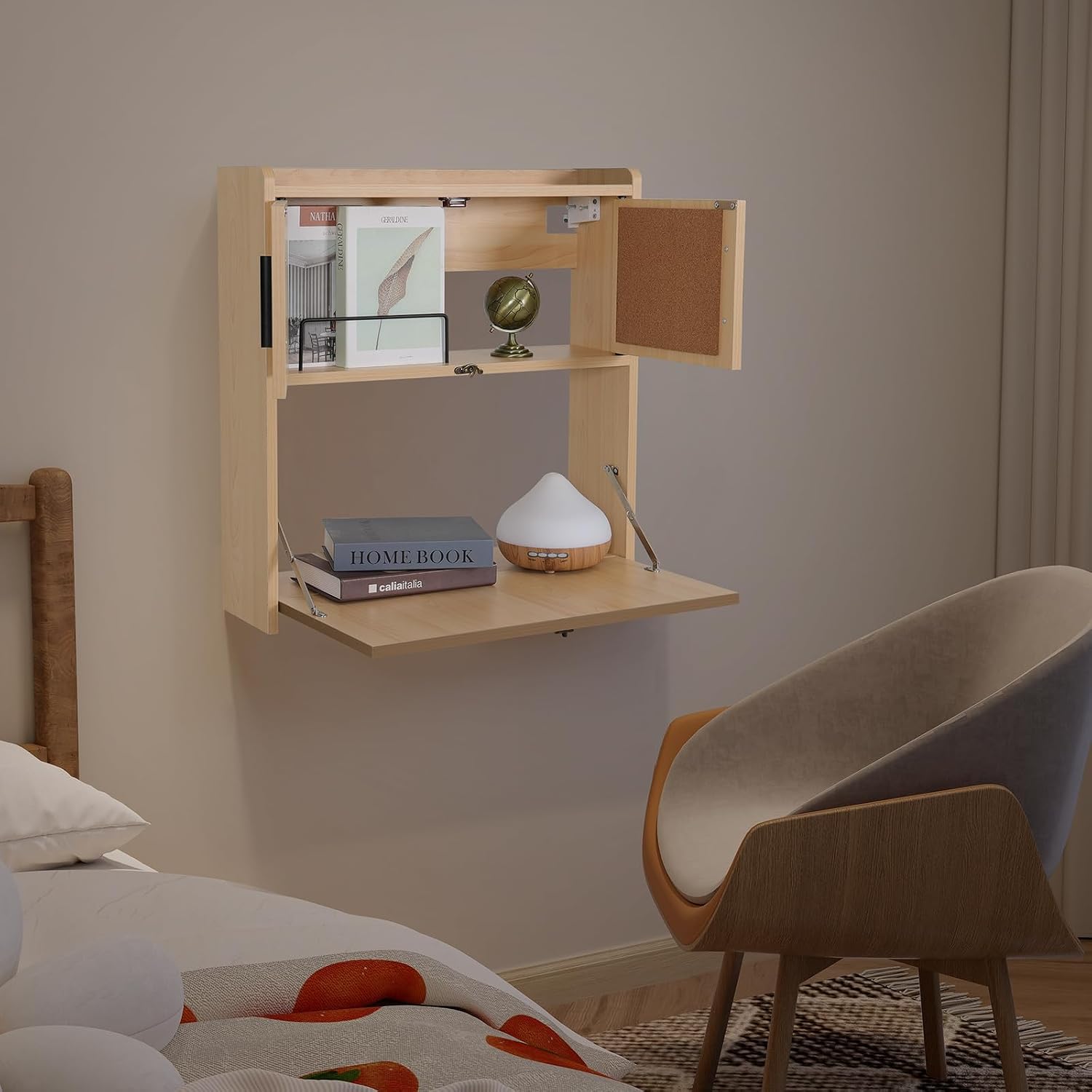 아르테시스 벽걸이 접이식 책상 LED 조명 포함 드롭다 - Wall Mounted Desk Fold 리뷰 및 가격