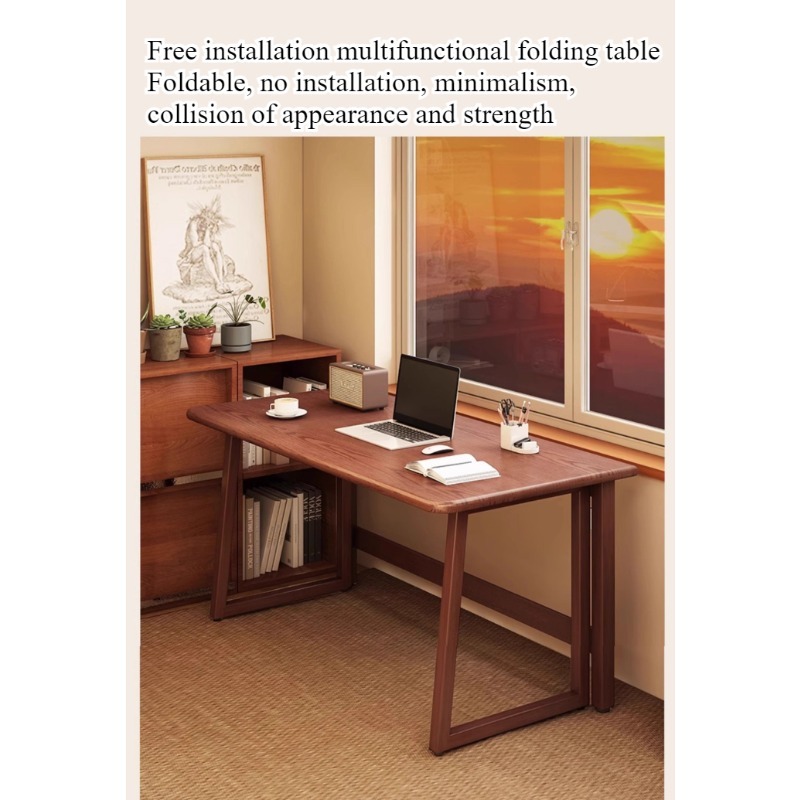 벽걸이형 일체형 접이식 테이블, 중국식 복고풍 직사각형 - Wall Mounted Desk Fold 리뷰 및 가격