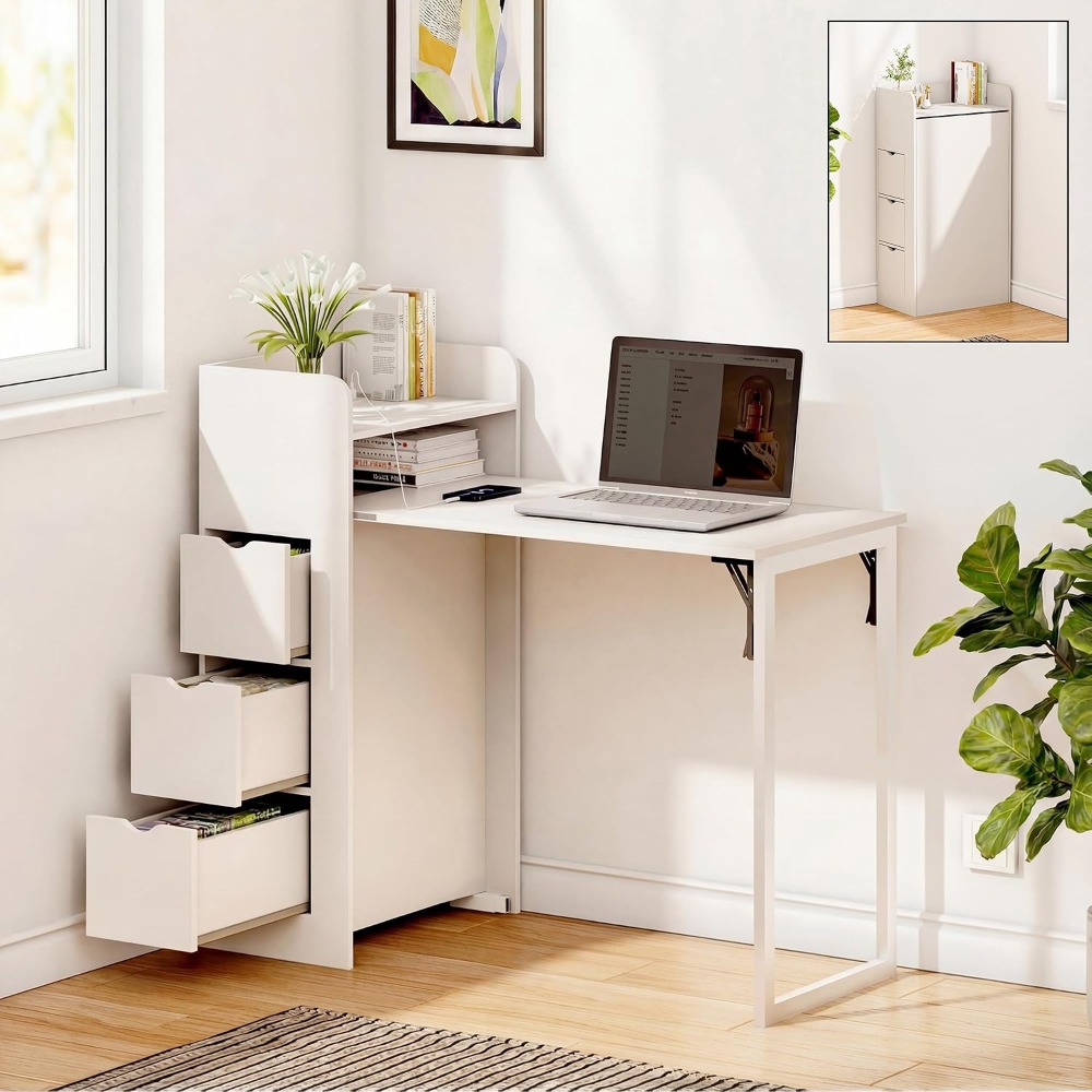 벽걸이 접이식 책상, 공간 절약형 숨김식 책상(수납공간 - Wall Mounted Desk Fold 리뷰 및 가격