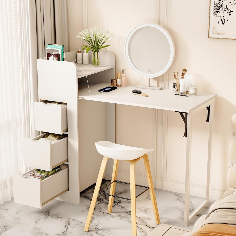 벽걸이 접이식 책상, 공간 절약형 숨김식 책상(수납공간 - Wall Mounted Desk Fold 리뷰 및 가격
