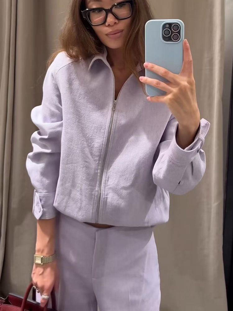 TFMLN 여성용 스트리트 자켓 팬츠 세트 스탠드 칼라 - Coat Rack Standing 리뷰 및 가격