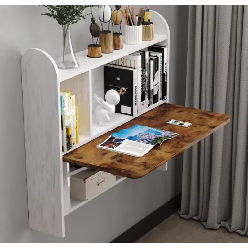 가정용 벽걸이형 공부 책상, 플로팅 노트북 책상, 선반 - Wall Mounted Desk Fold 리뷰 및 가격