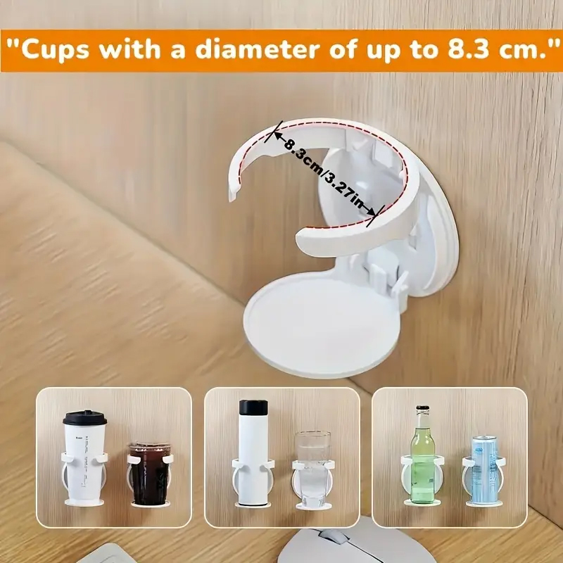 접이식 컵홀더 사무실 책상 캐비닛 도어 무타공 커피 보 - Wall Mounted Desk Fold 리뷰 및 가격