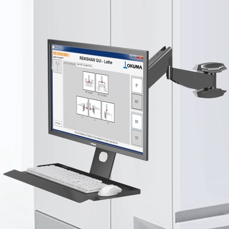 헤비 듀티 모니터 마운트 랙 인체공학적 조절 가능한 스 - Wall Mounted Desk Fold 리뷰 및 가격