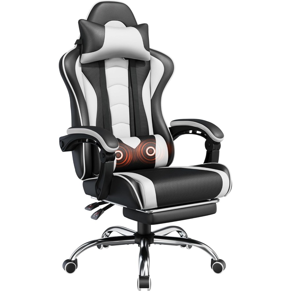맞춤형 인체공학적 게이밍 의자, 회전식 시트 및 헤드레 - Office X Furniture 리뷰 및 가격