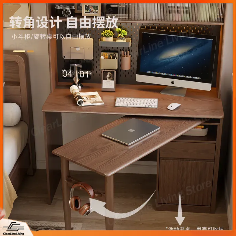 단단한 나무 코너 접이식 책상 책장 공간 절약형 벽걸이 - Wall Mounted Desk Fold 리뷰 및 가격